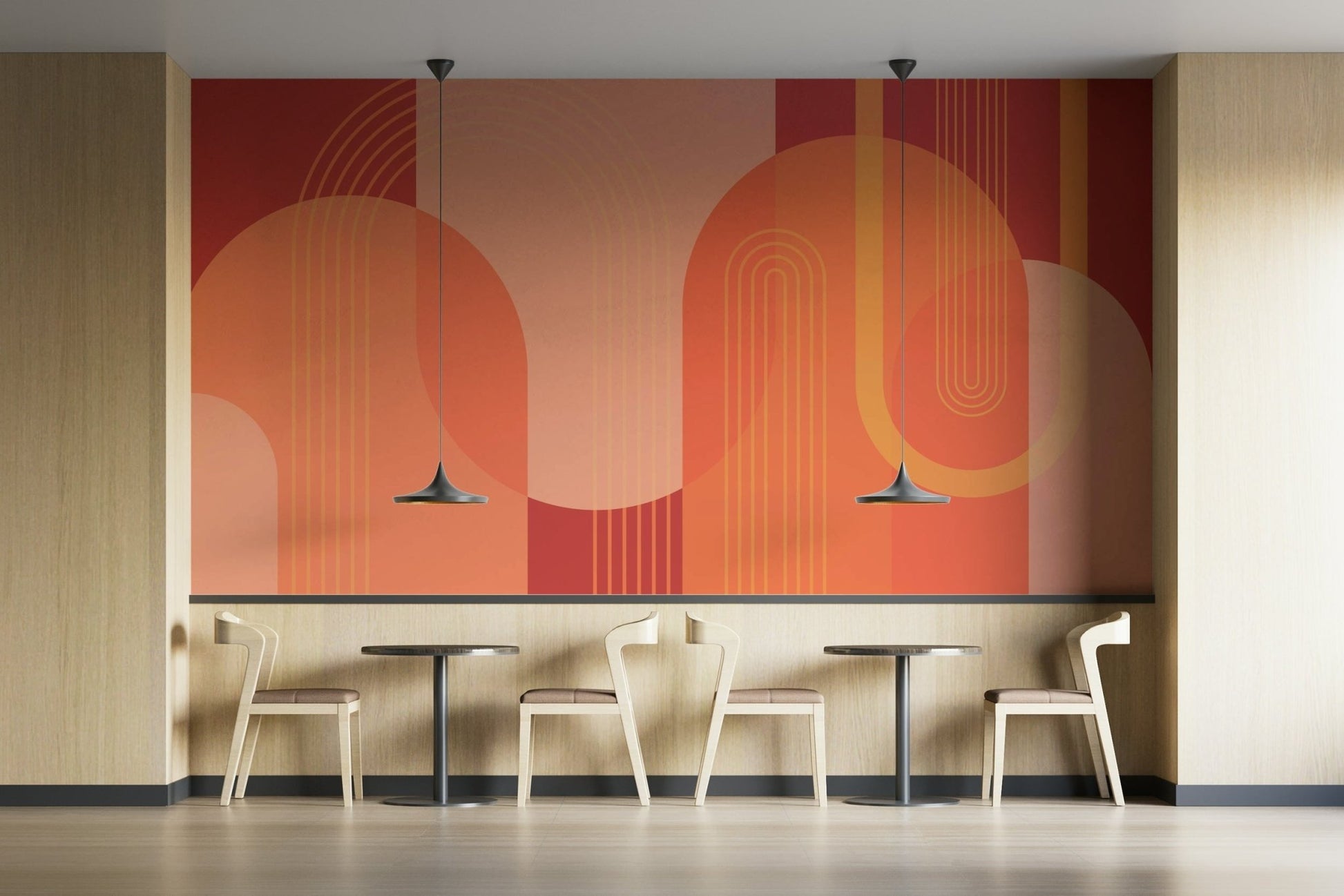 The composition is abstract and flowing.

