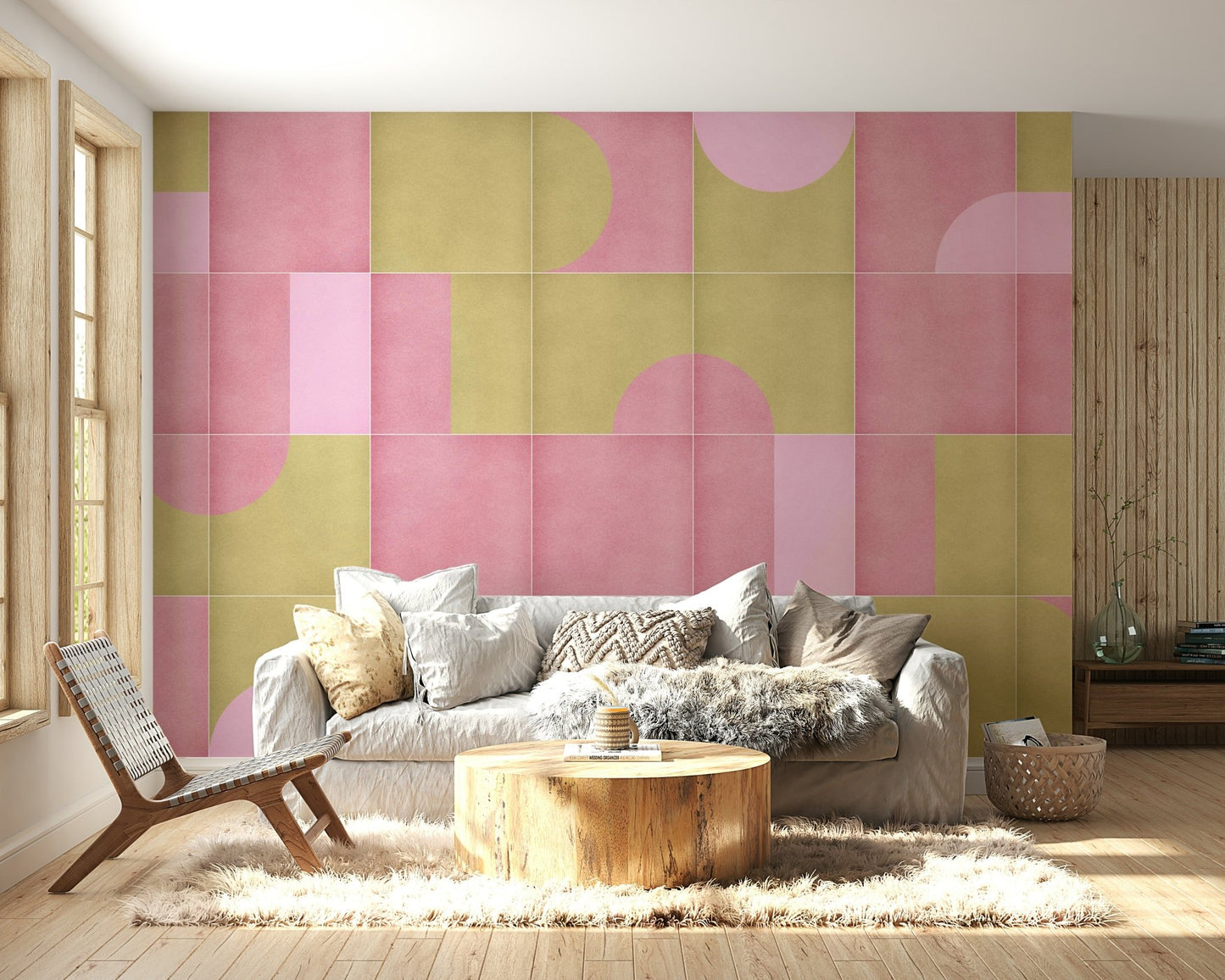 Retro Tiles 15 Wall Mural