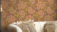 Vintage floral wallpaper for walls

