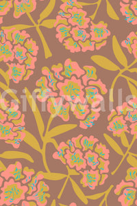 Timeless floral wallpaper design

