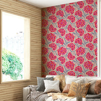 Easy install vintage wallpaper

