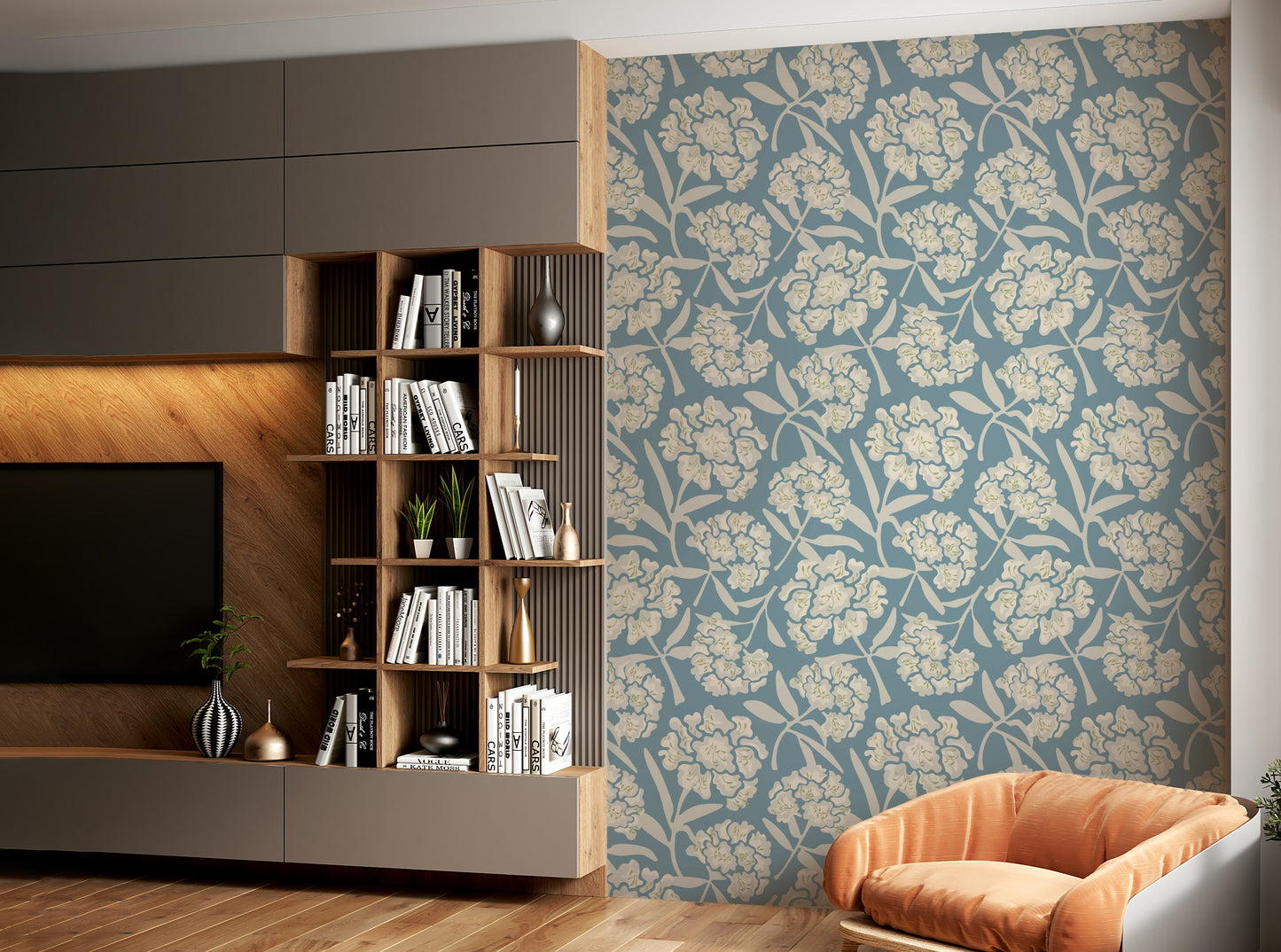 Durable soft color wallpaper

