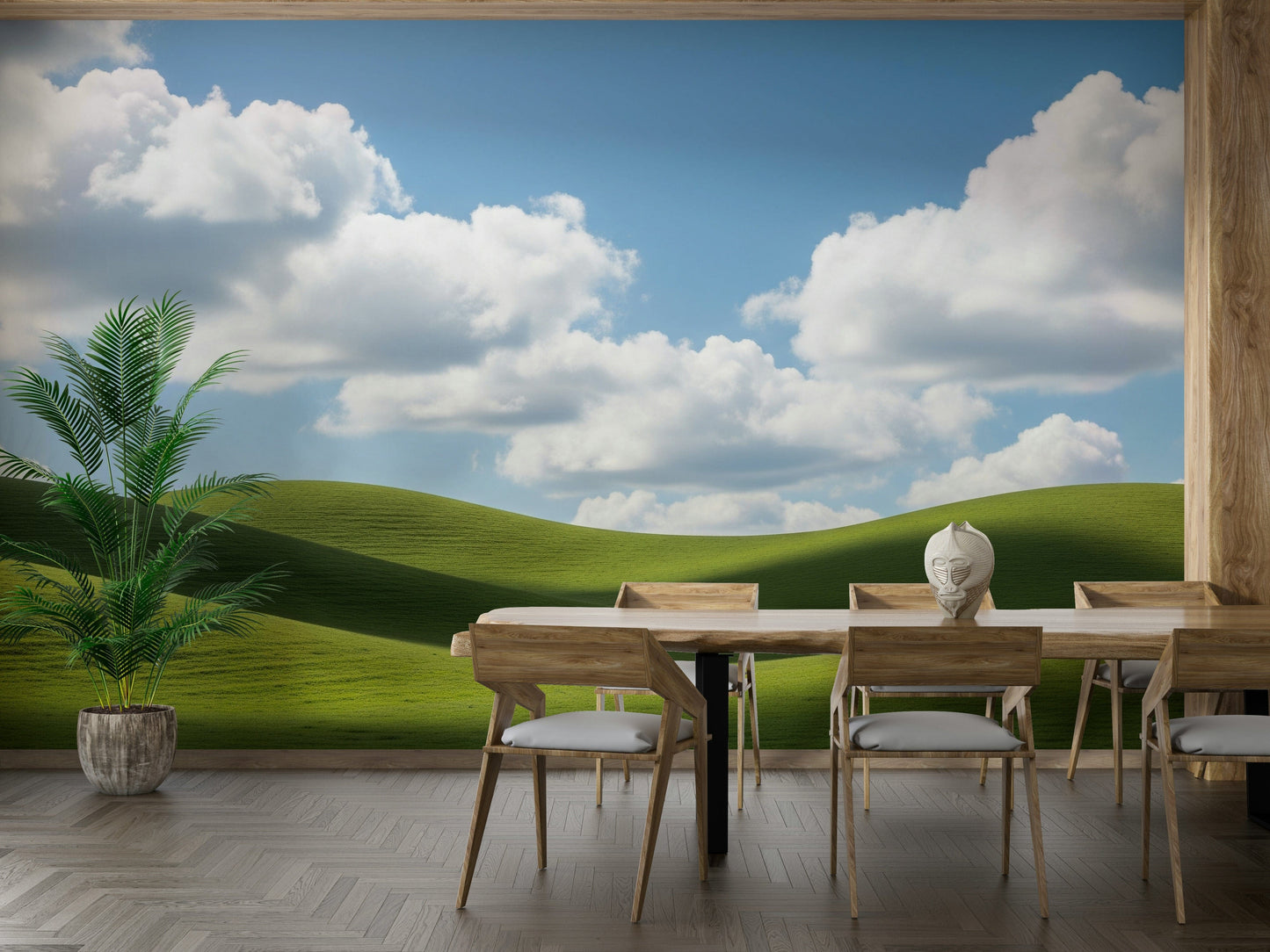 The overall feel is quiet and serene.

