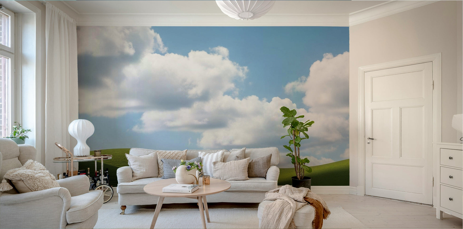 The design feels cozy and peaceful.

