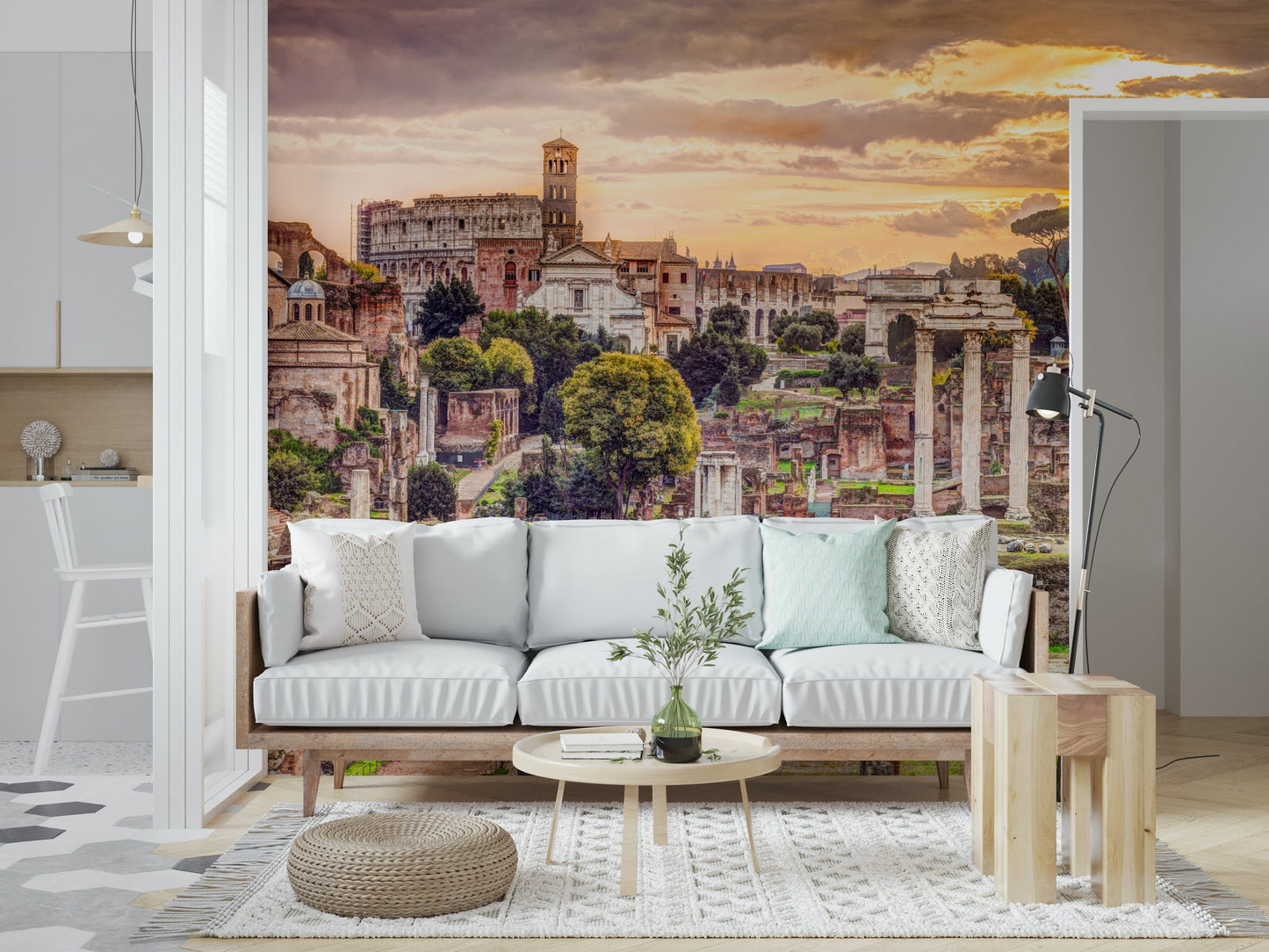 Ruins of the Roman Forum Wall Mural