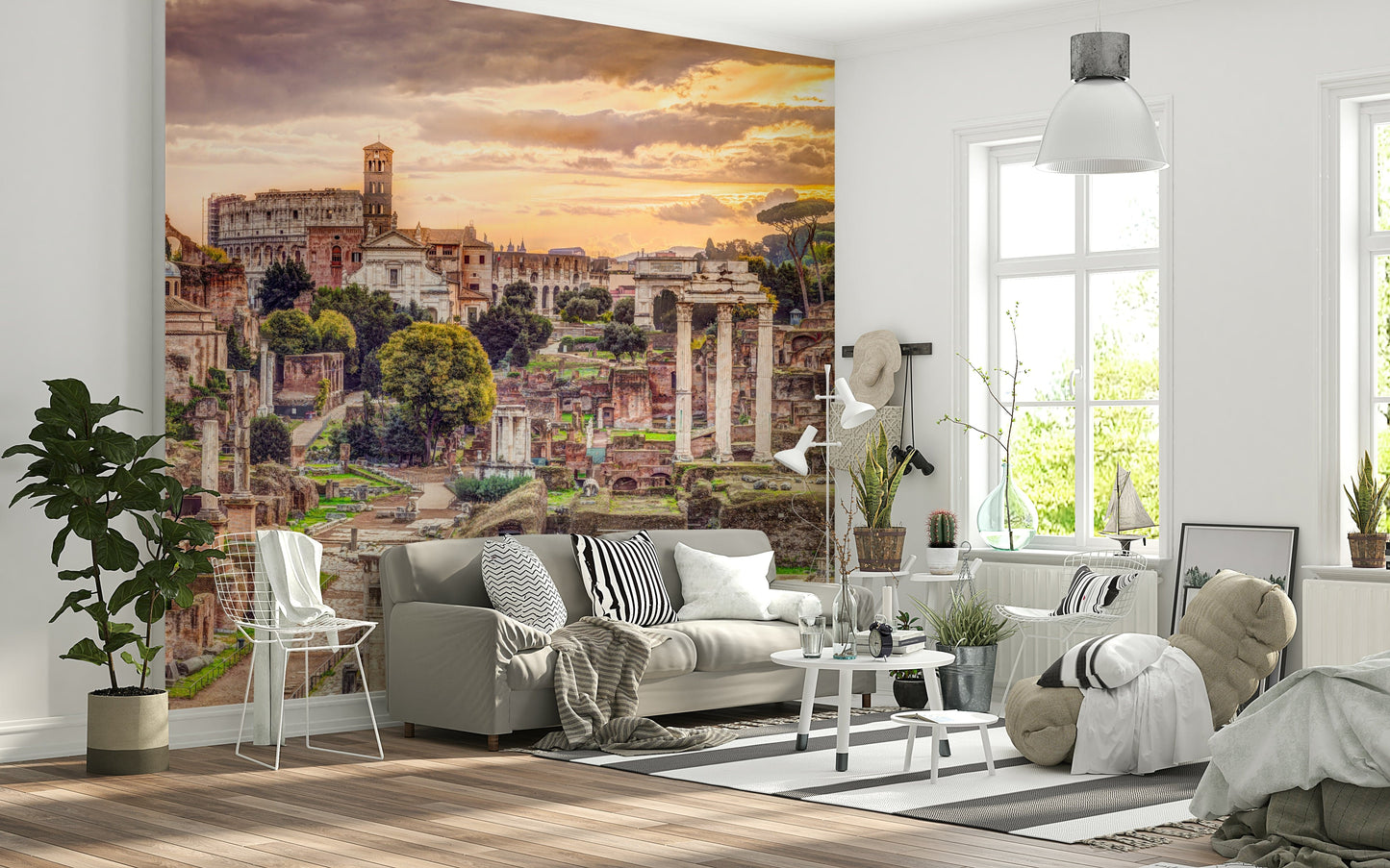 Ruins of the Roman Forum Wall Mural