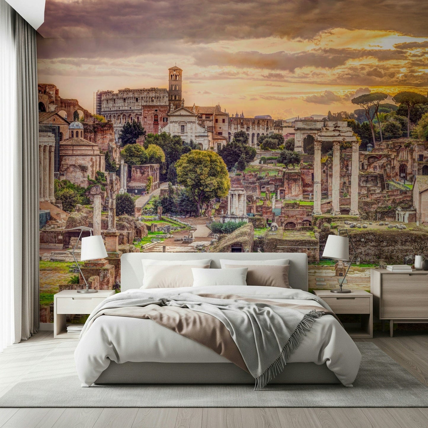 Ruins of the Roman Forum Wall Mural
