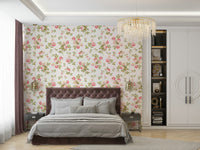 Delicate rose design for cozy room decor

