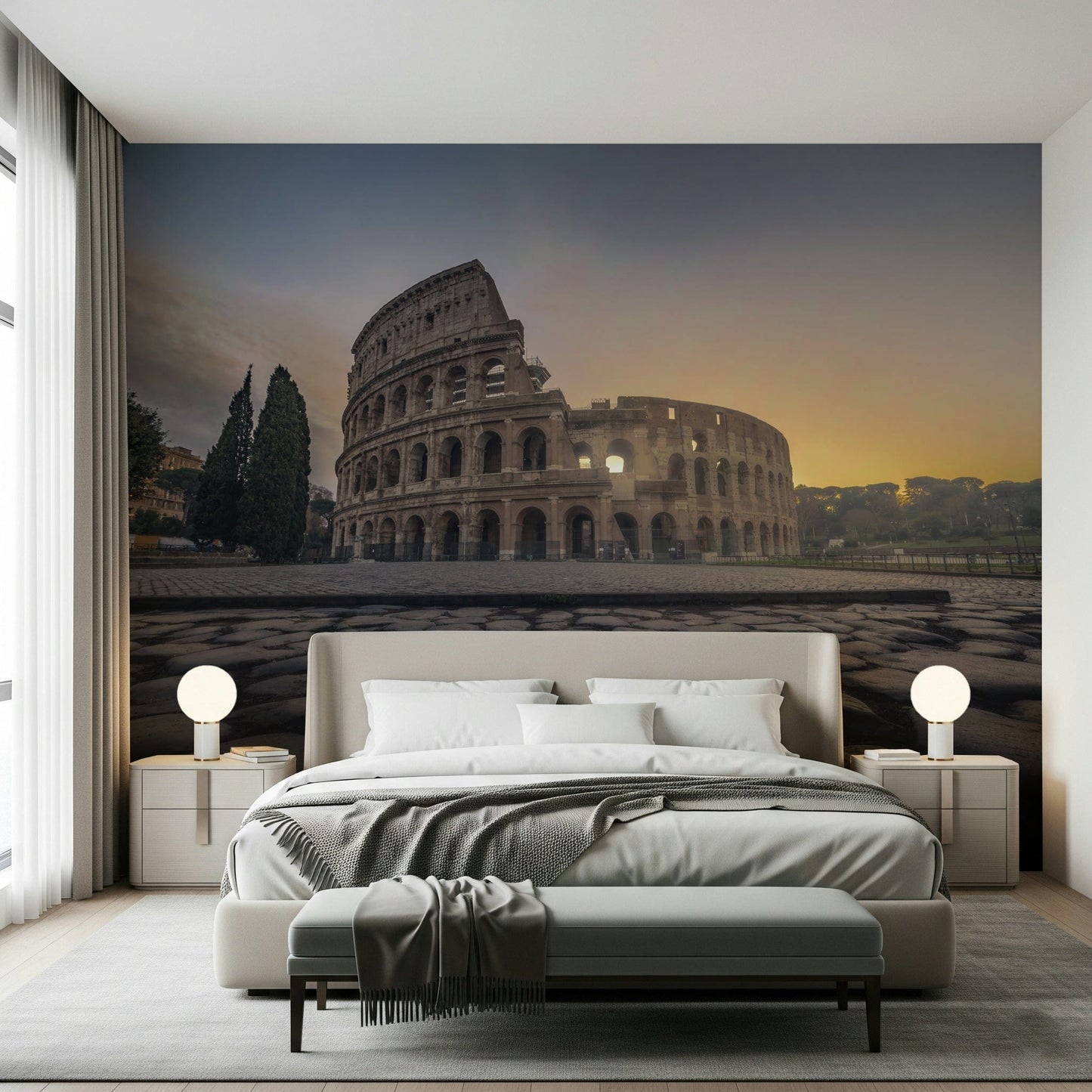 Ancient Rome Sunrise Wall Mural -2469876