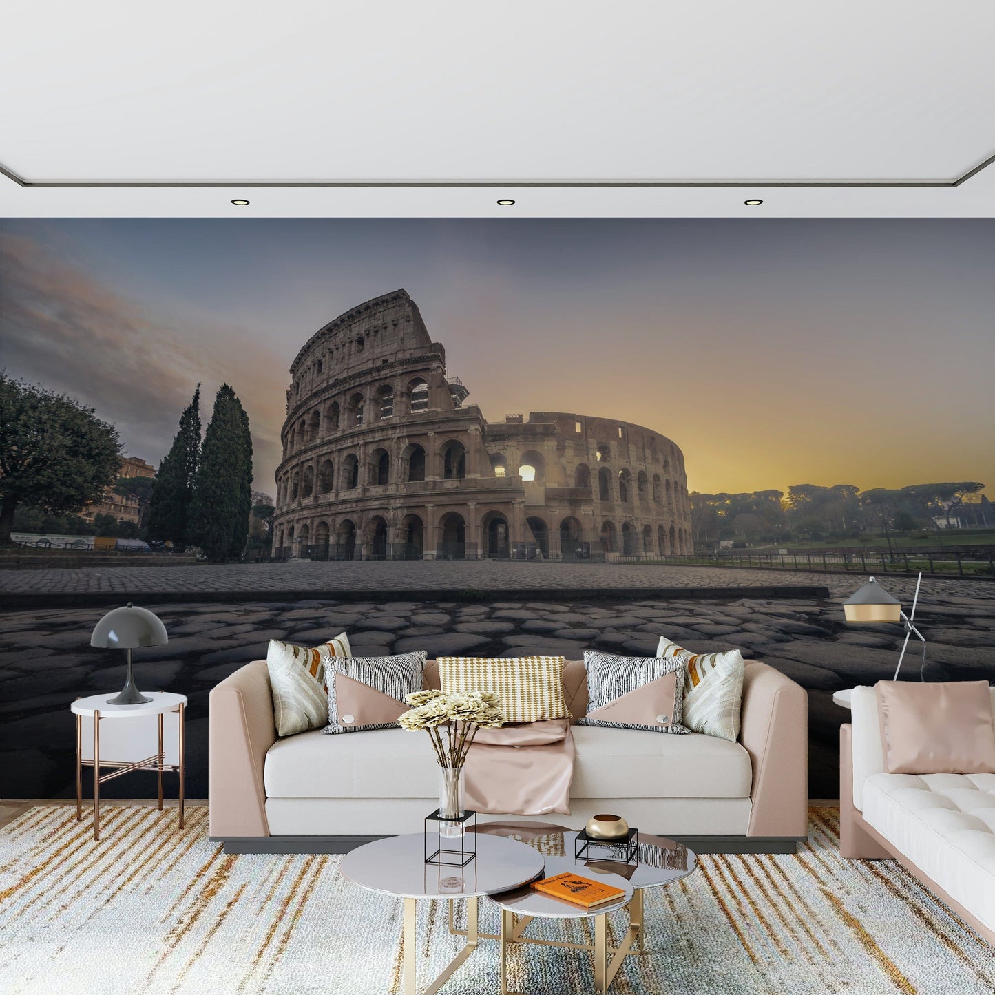 Ancient Rome Sunrise Wall Mural -2469876