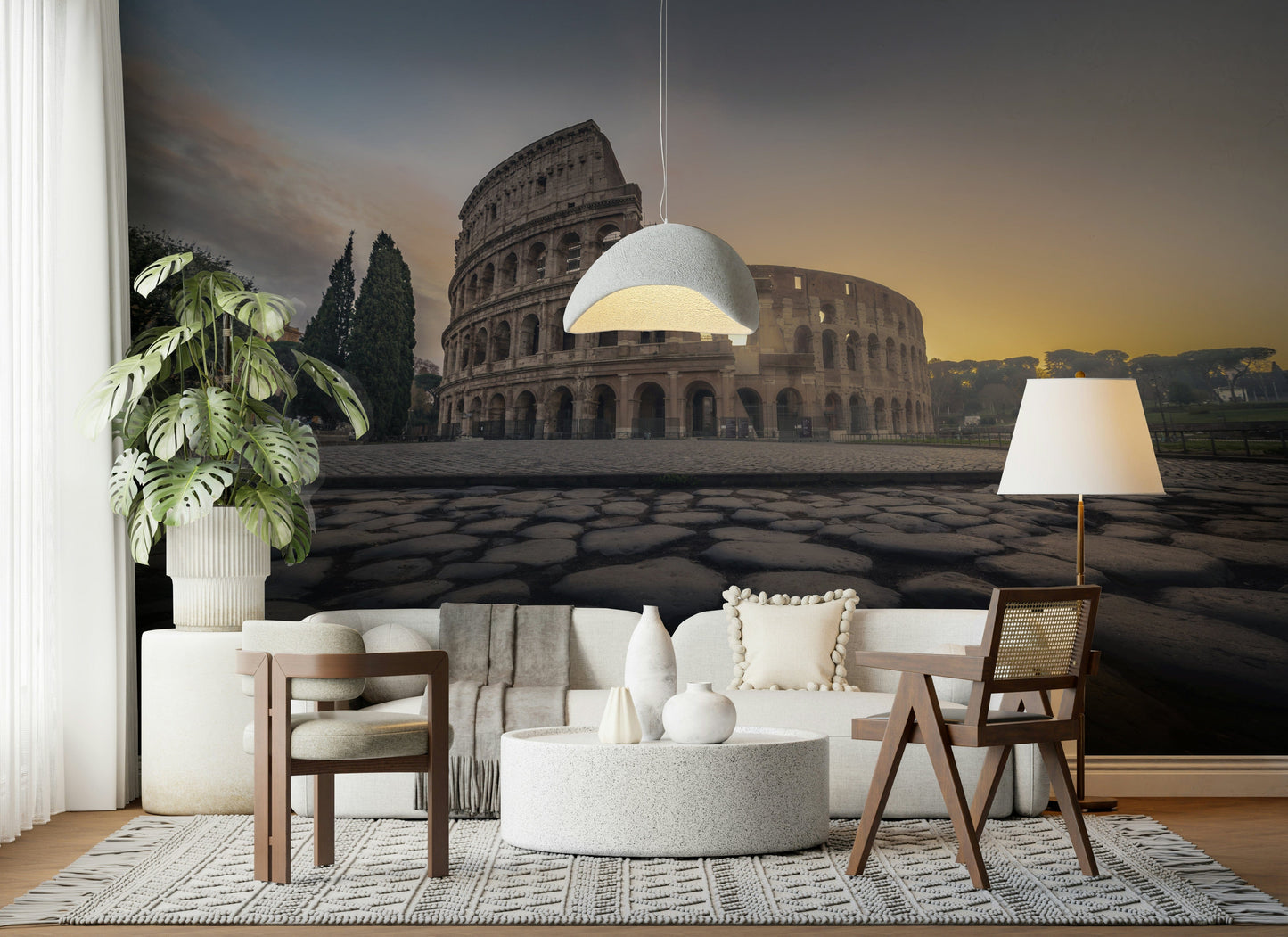 Ancient Rome Sunrise Wall Mural -2469876