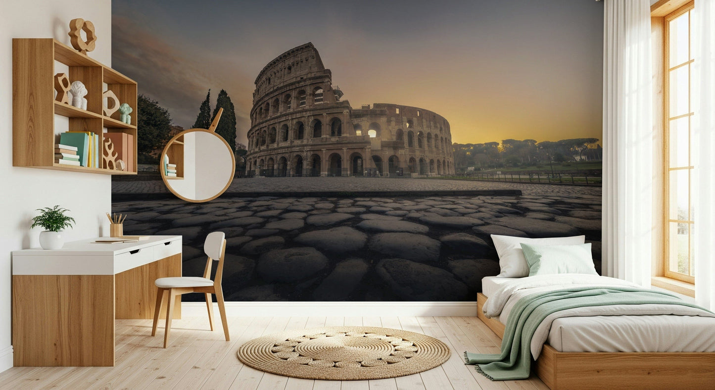 Ancient Rome Sunrise Wall Mural -2469876