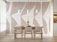 A serene subtle floral wall mural for your decor.

