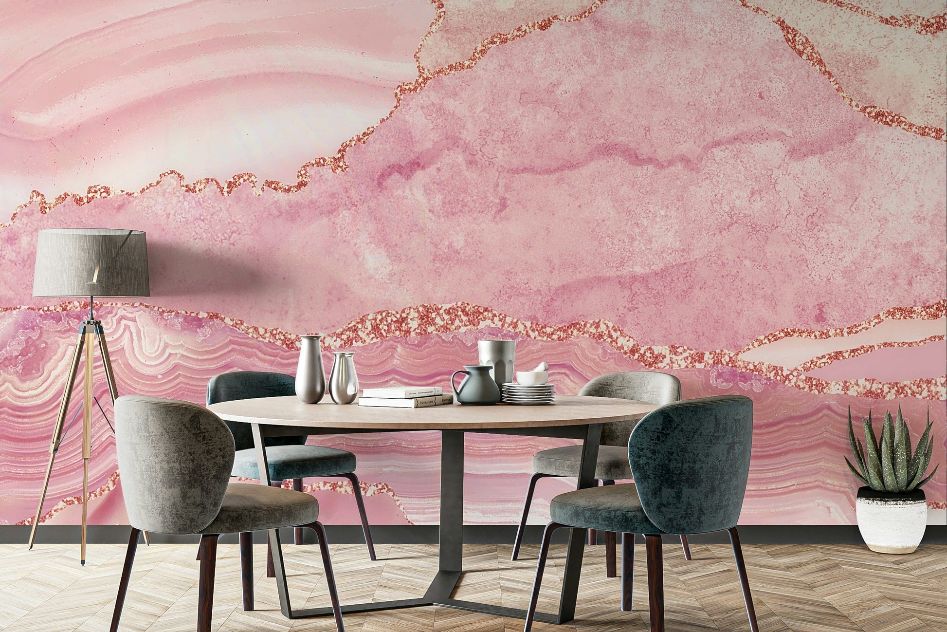 A seamless pattern for a living room or bedroom.

