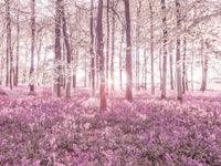 The Roseate Woods mural gives the space a classic and timeless feel.

