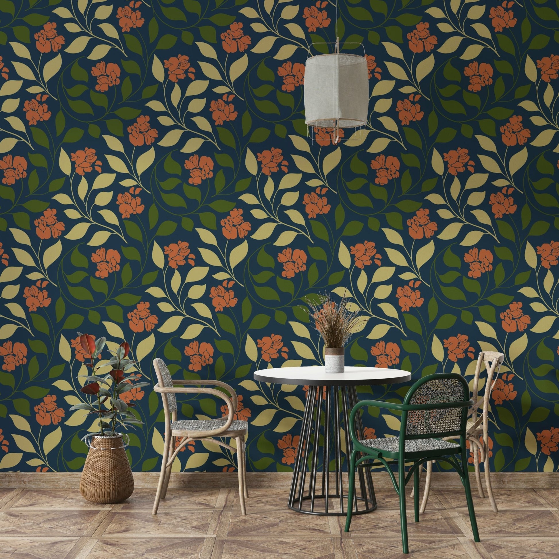 The color palette suggests an aged, elegant aesthetic.
