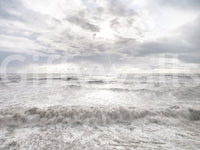 Rough Stormy Sea Wall Mural