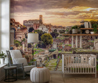 Ruins of the Roman Forum Wall Mural