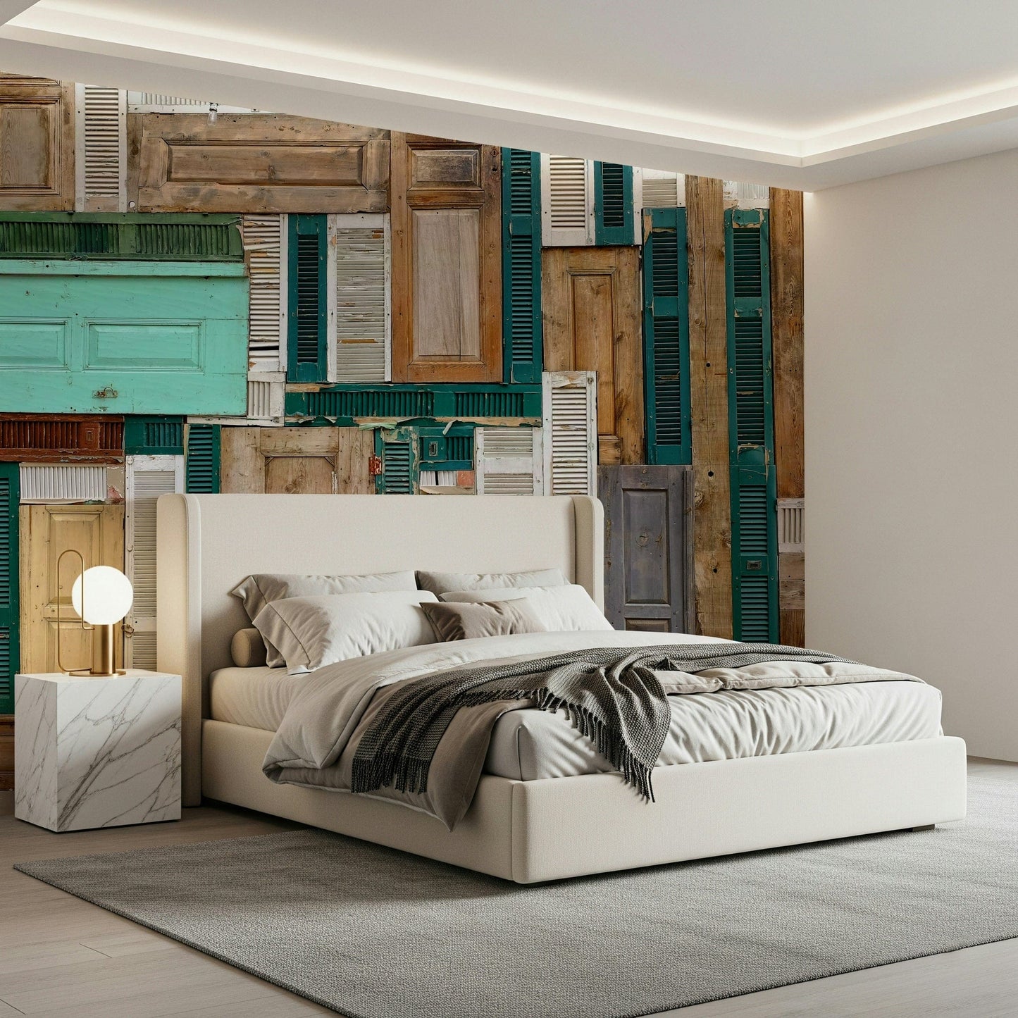 Doorscape Collage Wall Mural -1084333