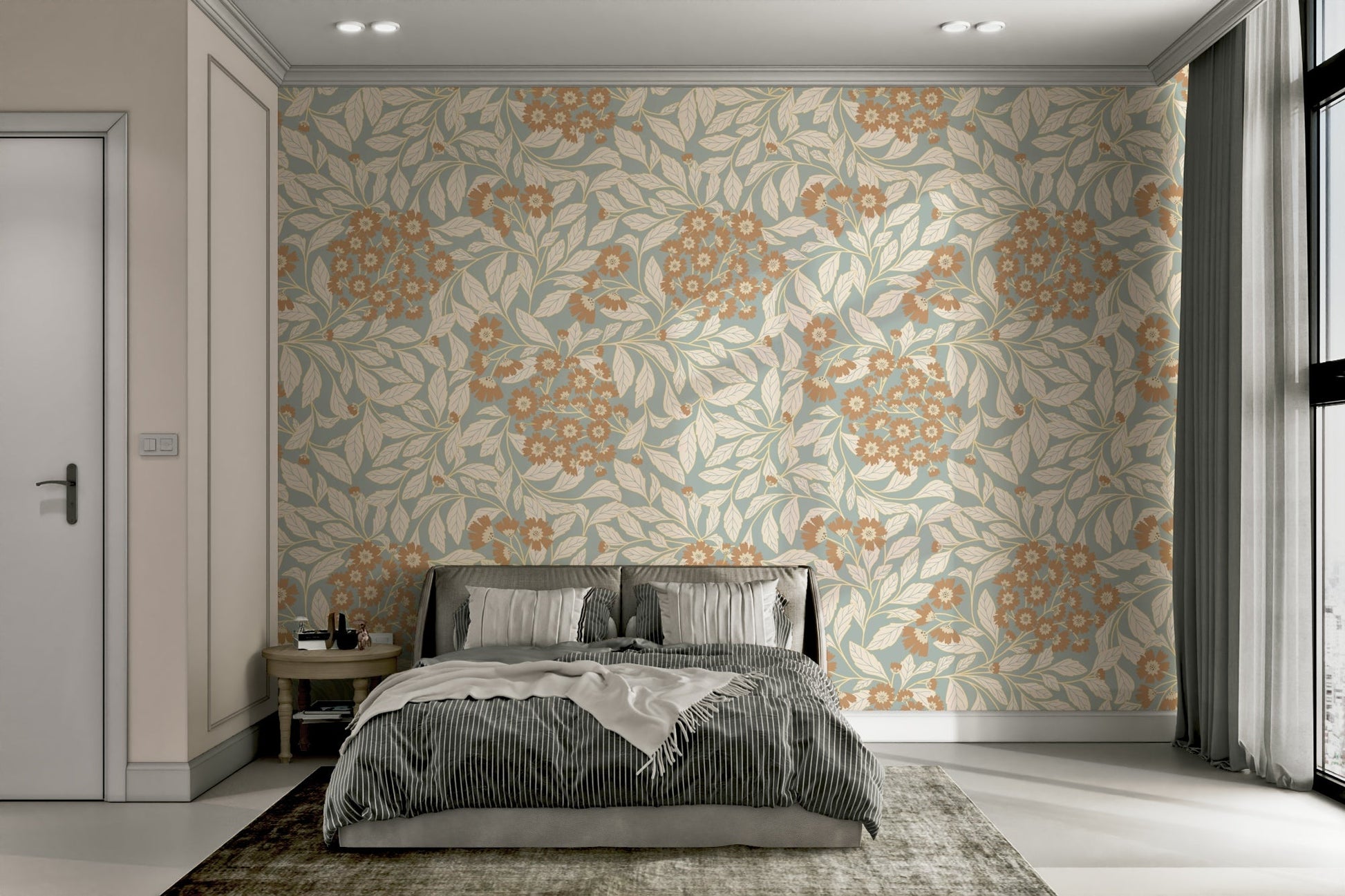 The design gives a feeling of quiet, natural beauty.

