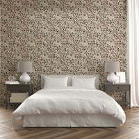 Vintage neutral wall mural design


