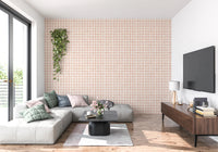 Rustic Grid Design Wallpaper⁠