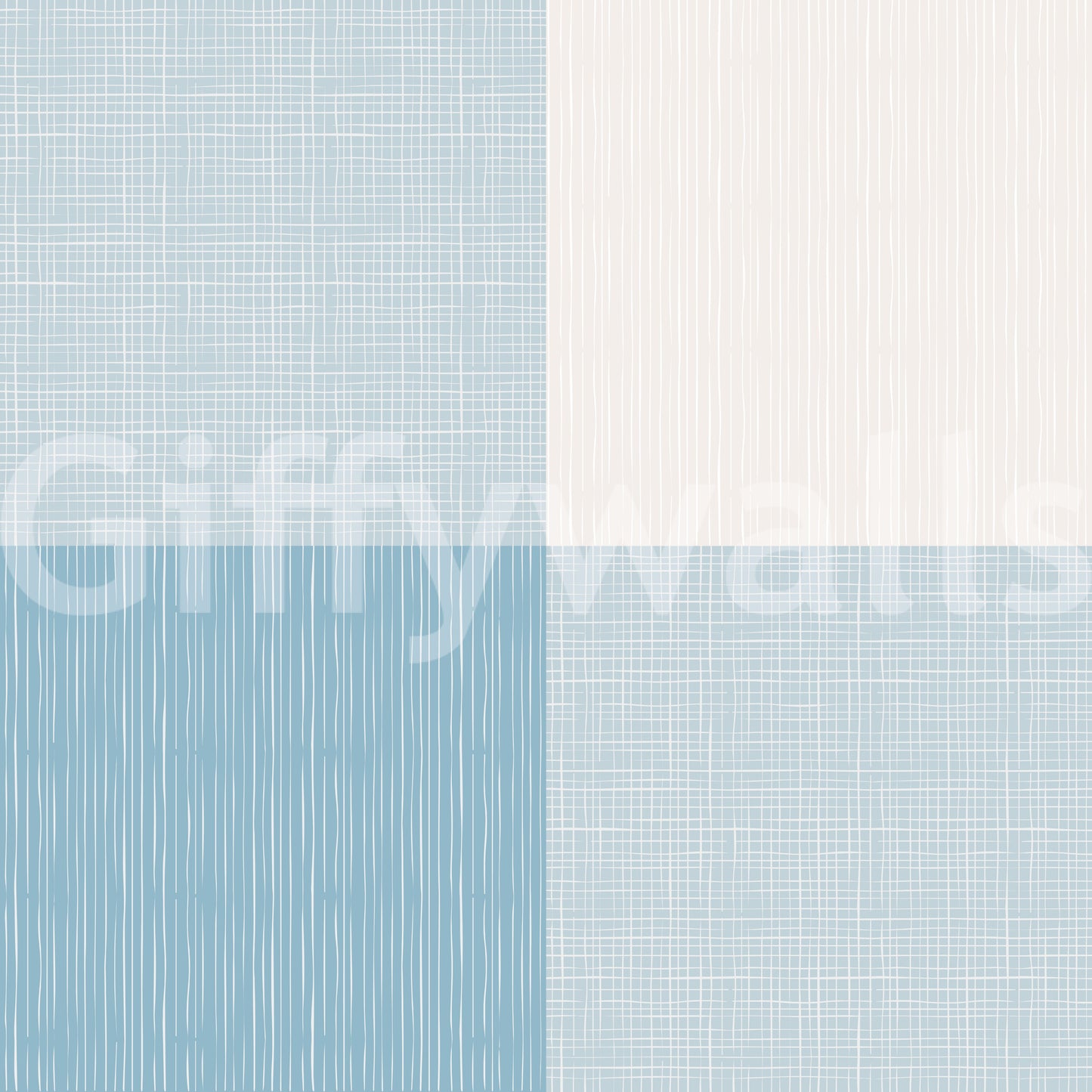 Rustic Buffalo Plaid Light Blue Wallpaper⁠