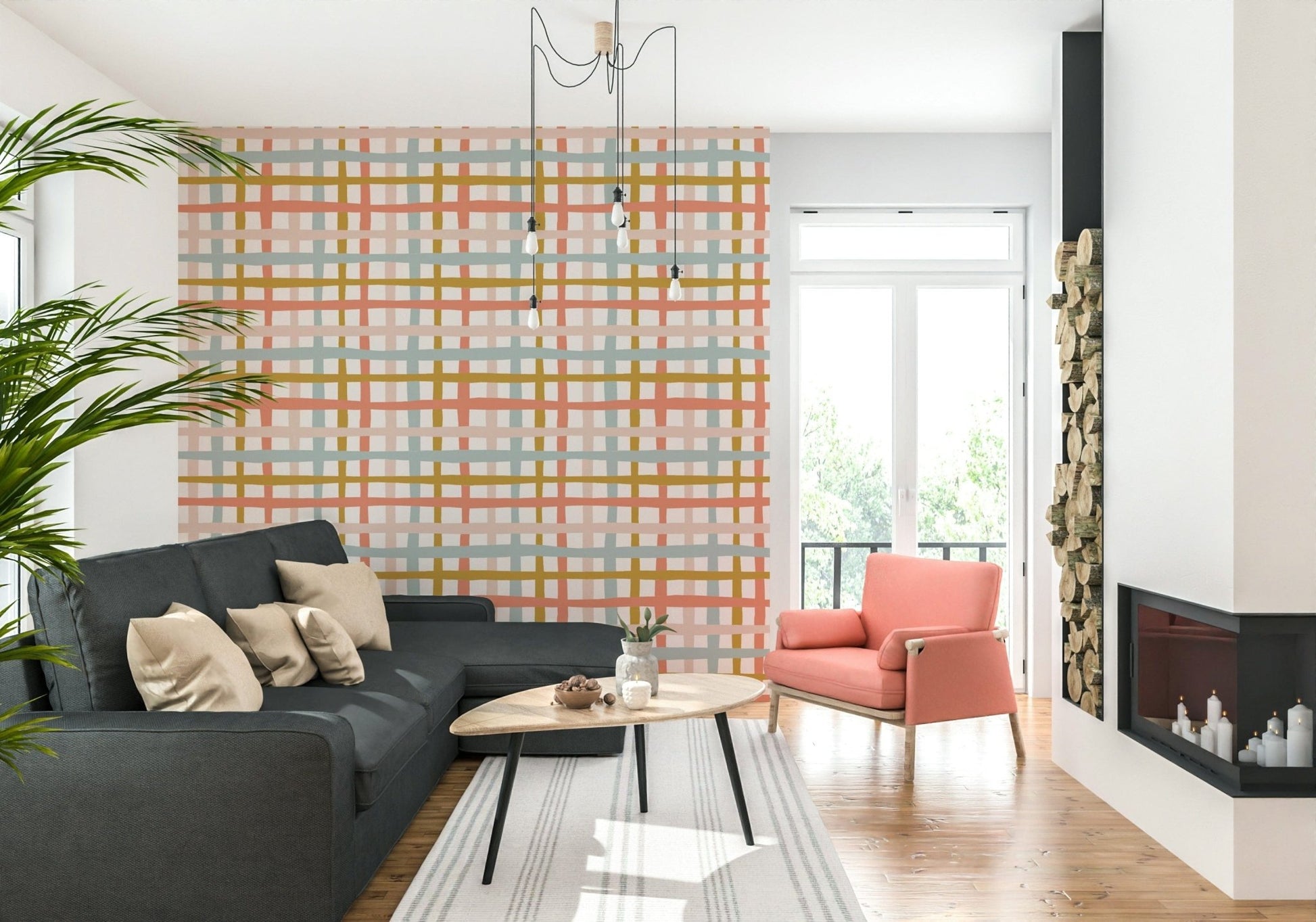 Rustic Lines Wallpaper Wallpaper⁠ - 2983550