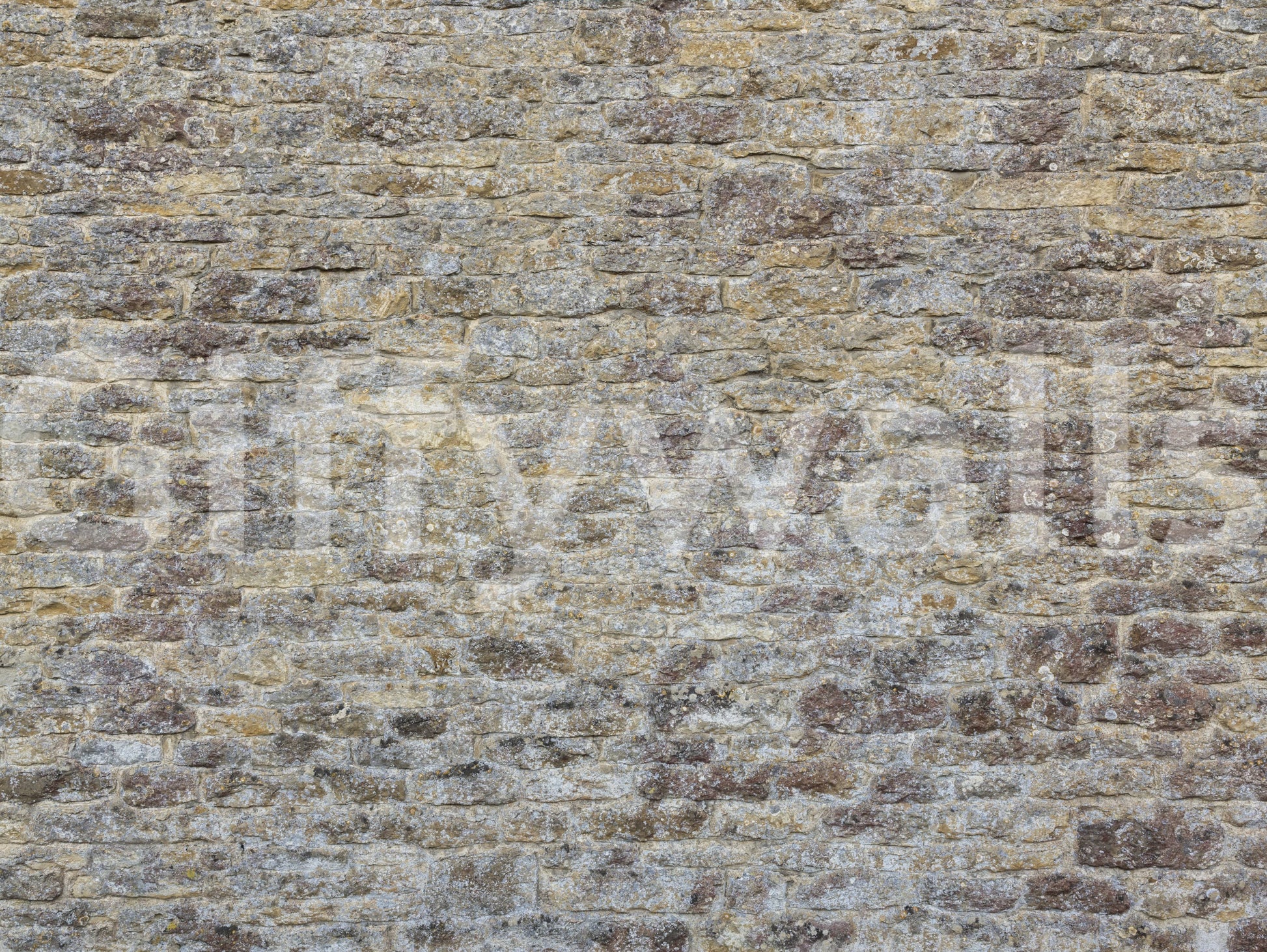 Beautiful Weathered Stone Brick graphic, compelling wall art.