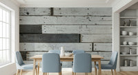 Distressed wood texture wall mural combining natural imperfections and earthy tones for cozy interiors.