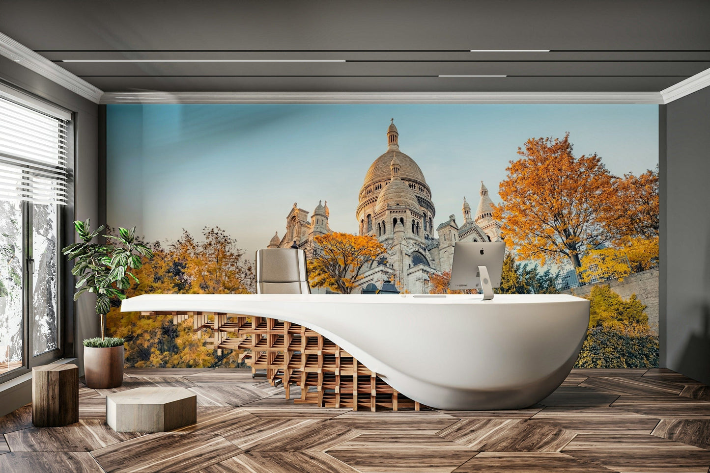 Sacre-Coeur Sunrise Wall Mural