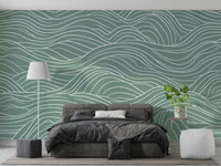 Mural wallpaper capturing a peaceful atmosphere

