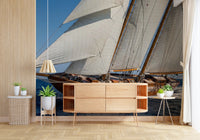 Sailing Serenity Wall Mural