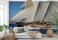 Sailing Serenity Wall Mural