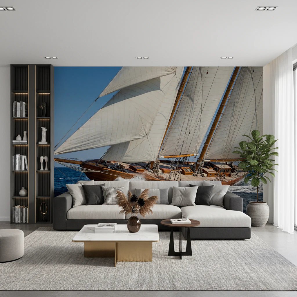 Sailing Serenity Wall Mural