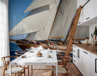 Sailing Serenity Wall Mural