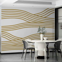 Soft sand texture mural with a serene and natural feel.

