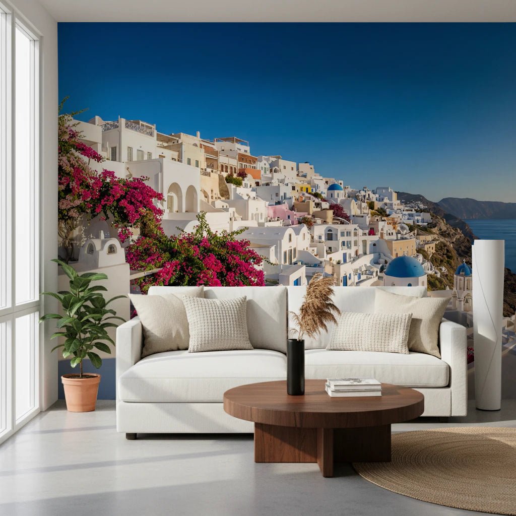 Santorini Dreamscape Wall Mural