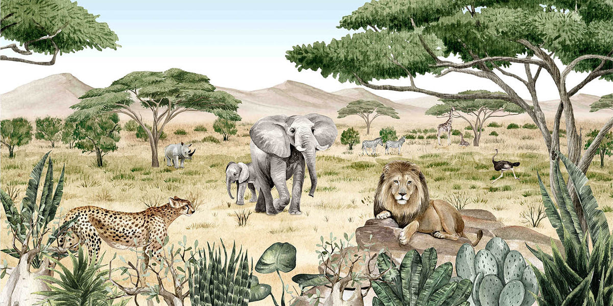 Savannah Secret wallpaper mural in your room
