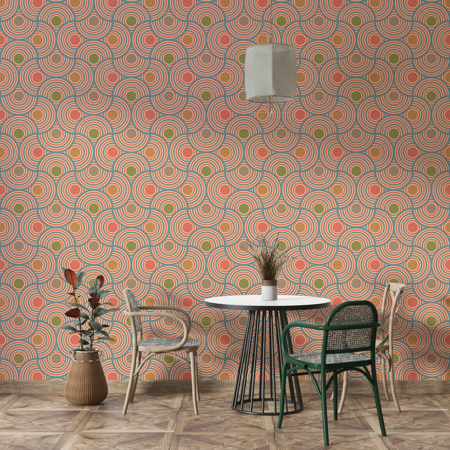 The design gives a feeling of quiet, natural beauty.

