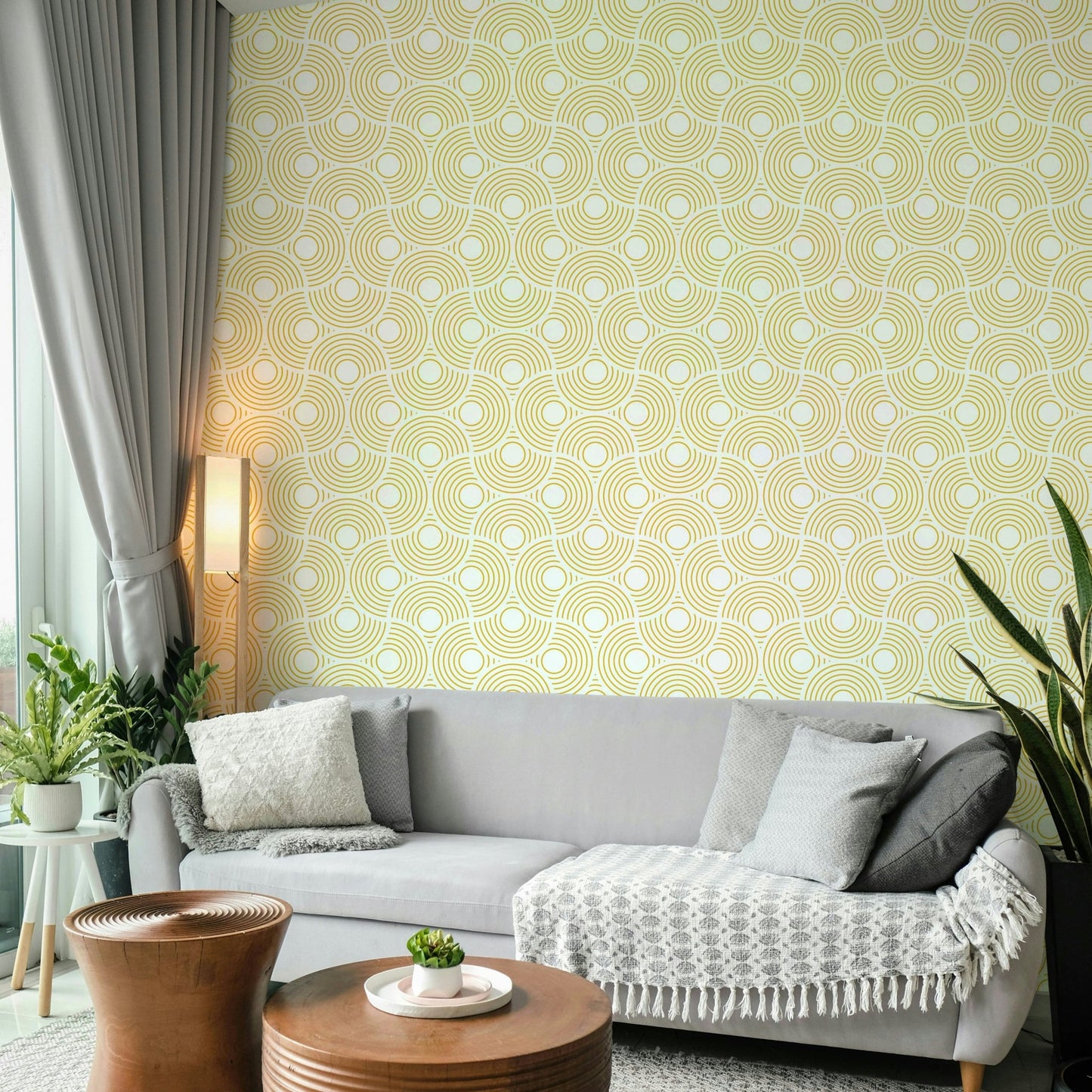 The feeling is one of fresh elegance.

