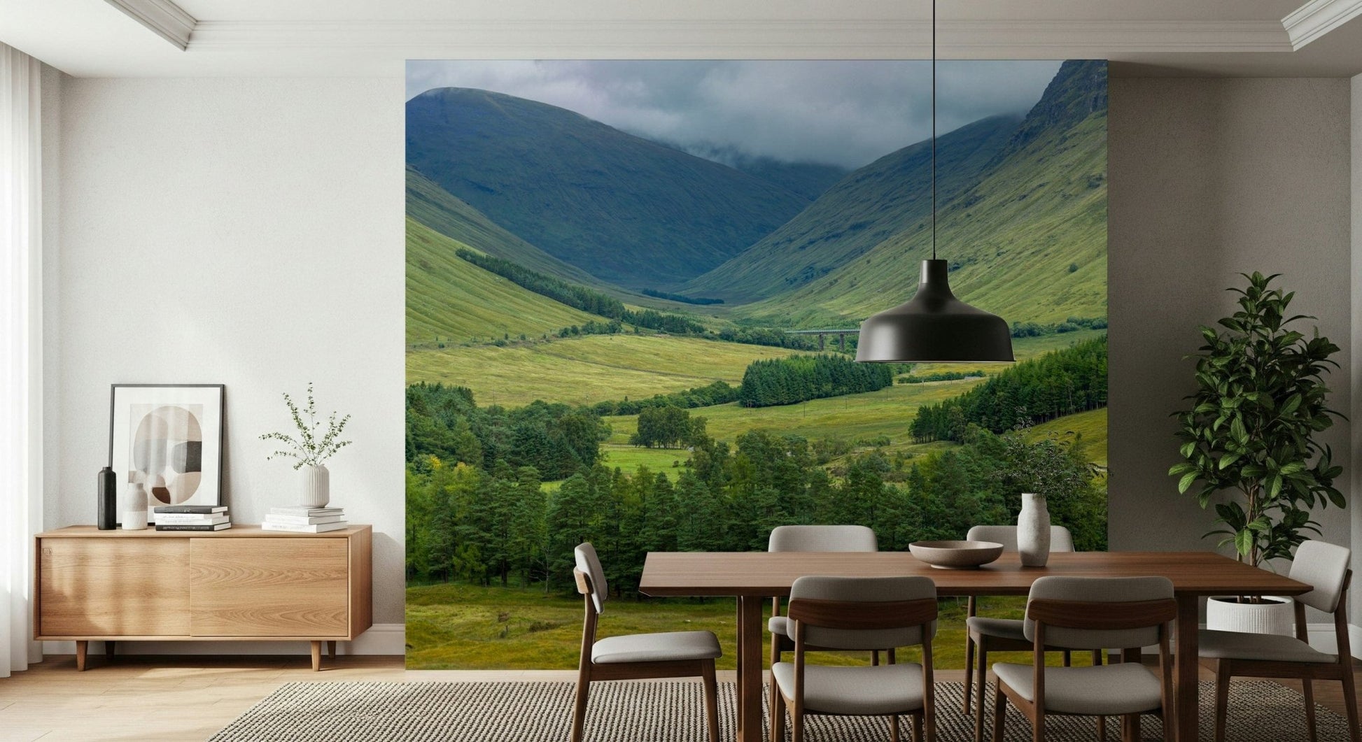 Highlands Vista wallpaper picturesque Scotland nature photography