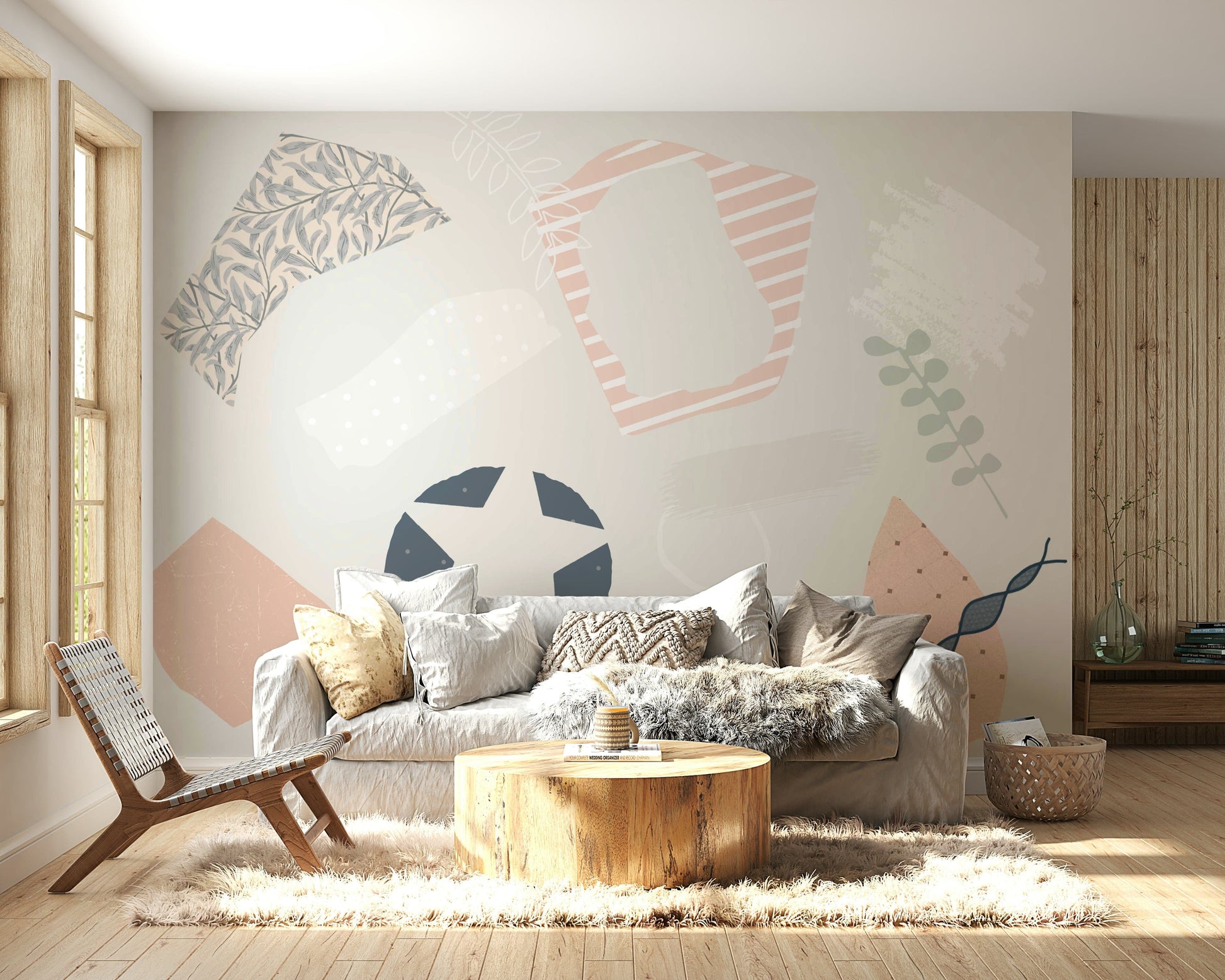 The design feels creative and peaceful.

