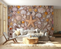 Captures the essence of a beautiful collection of treasures from the sea.
