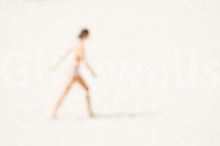 A high-quality serene beach wall mural for walls.

