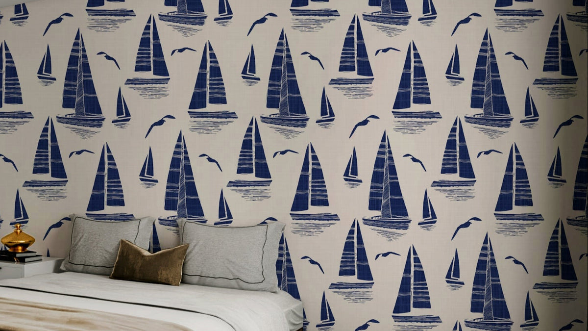 Sailing boats wallpaper for walls

