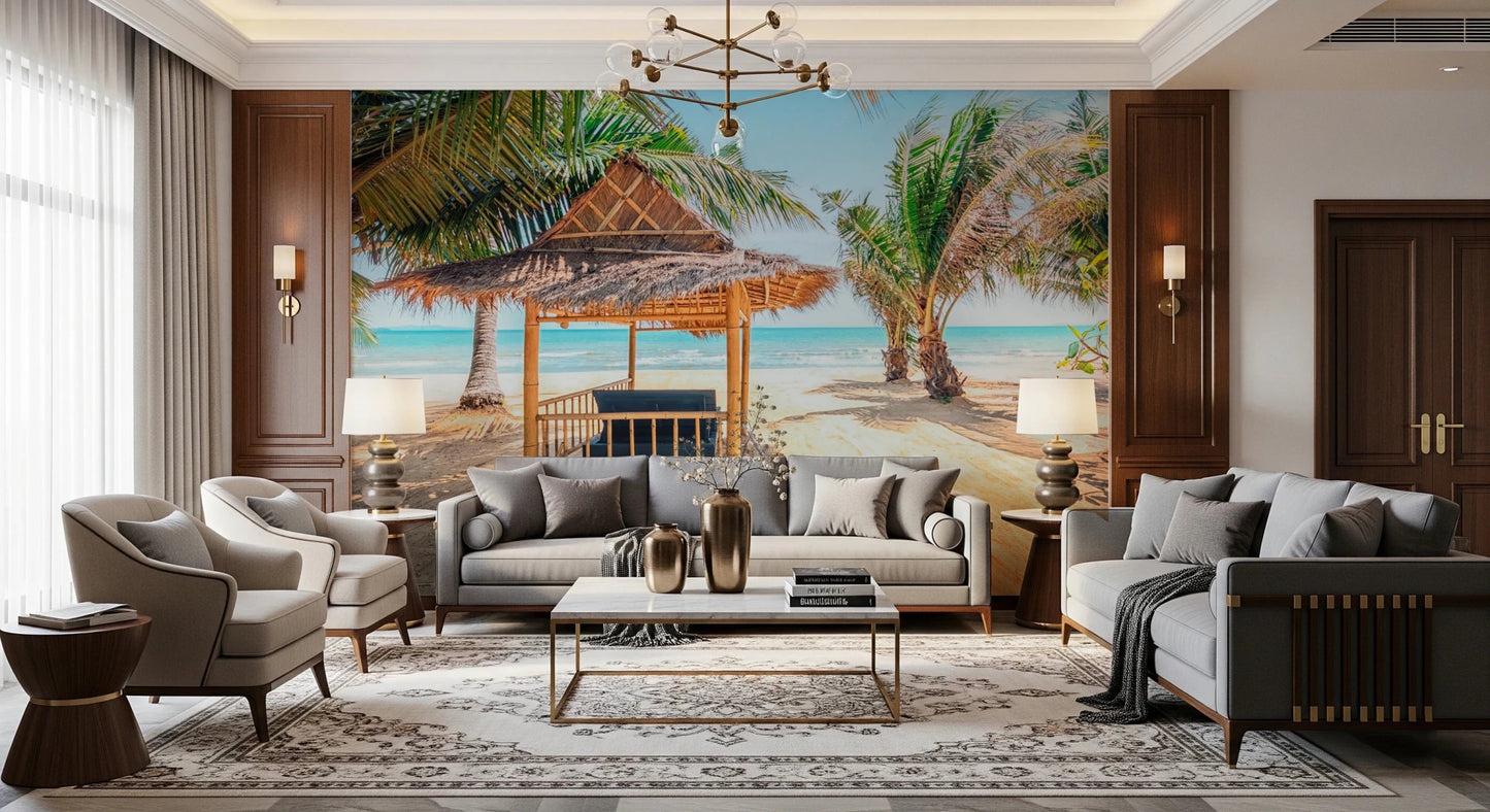 Seaside Sanctuary Wall Mural