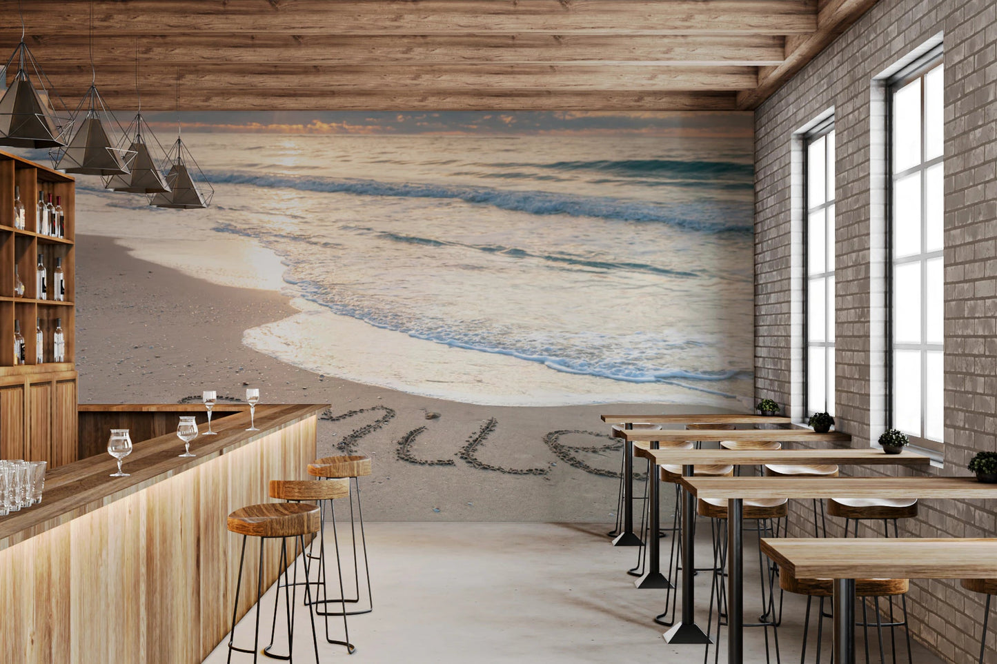 Seaside Smile Wall Mural