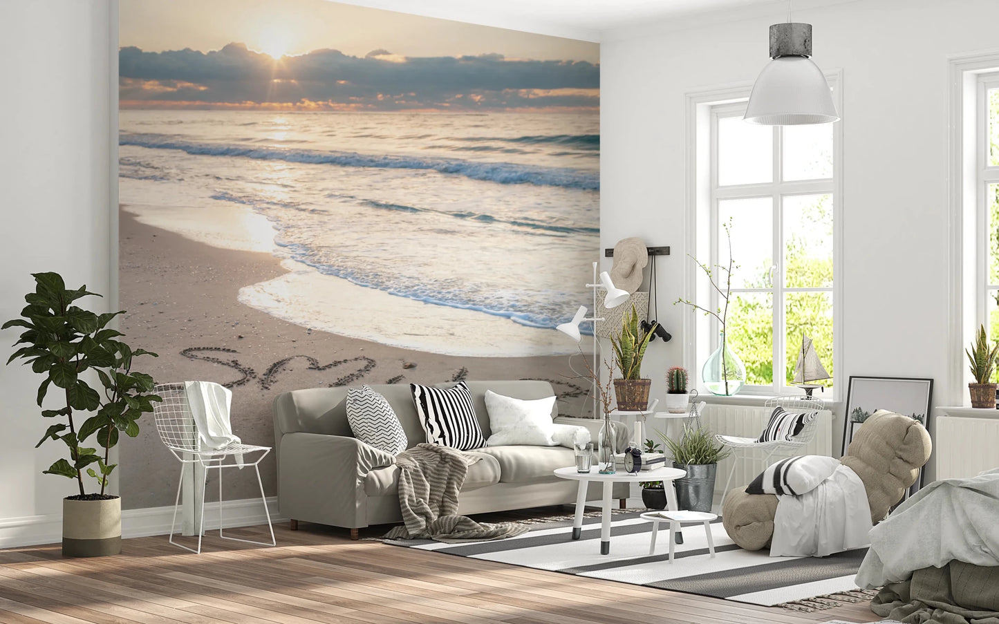 Seaside Smile Wall Mural