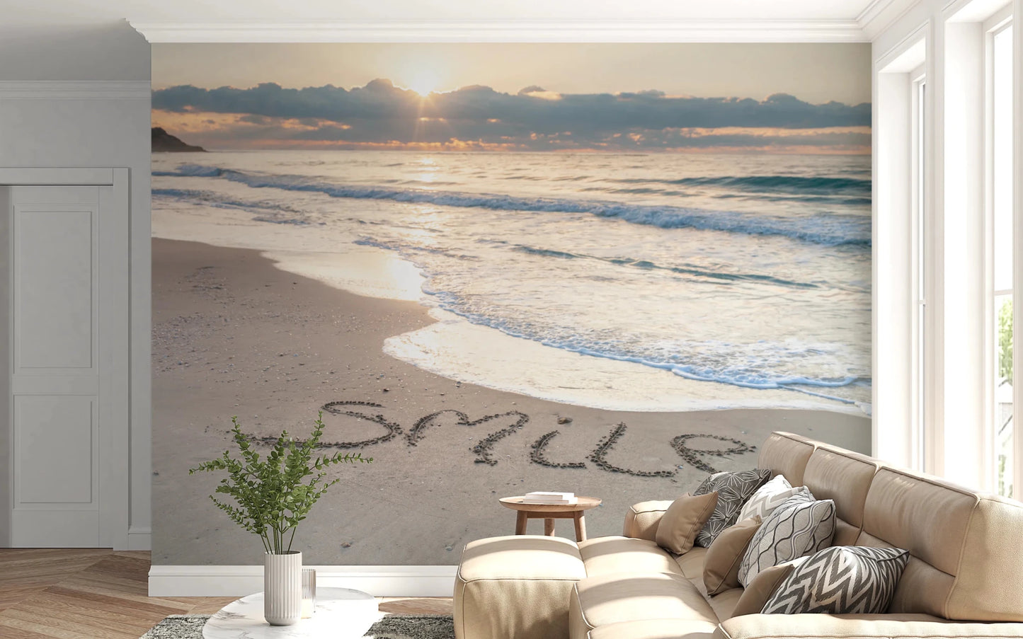 Seaside Smile Wall Mural